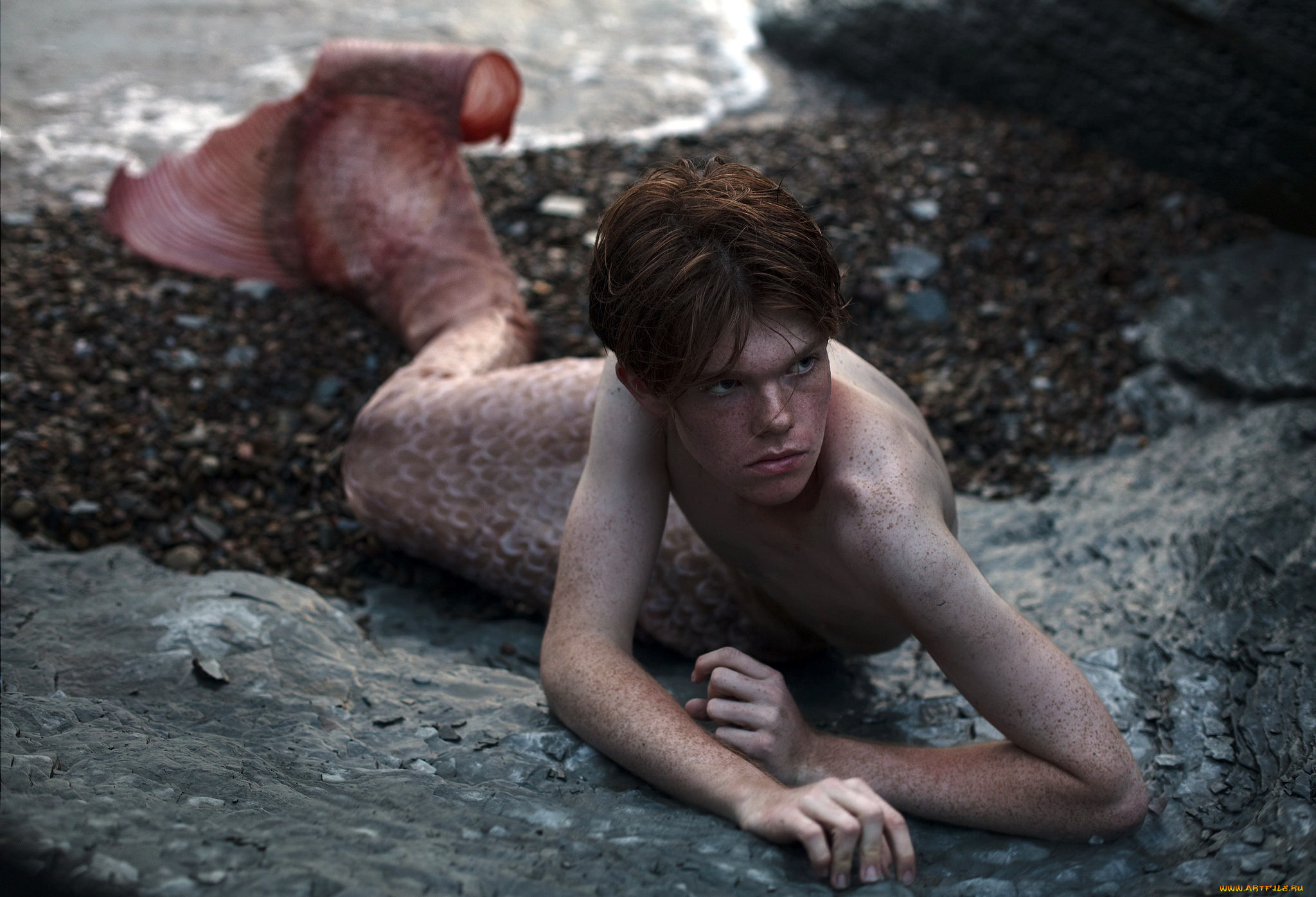 , cosplay , , , merman, , , conceptual, portrait, , fantasy